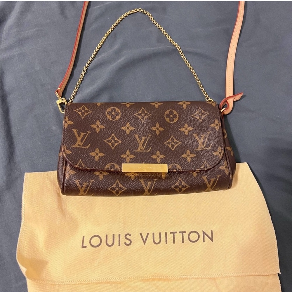 Louis Vuitton Brown Monogram Crossbody Bag